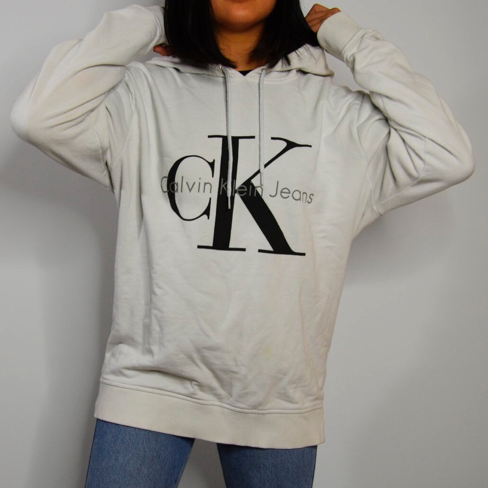 Calving Klein Hoodie Large